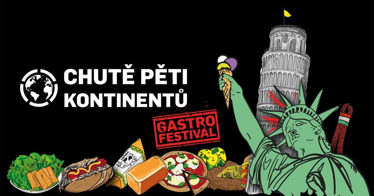 Gastrofestival - Chut\u011b p\u011bti kontinent\u016f