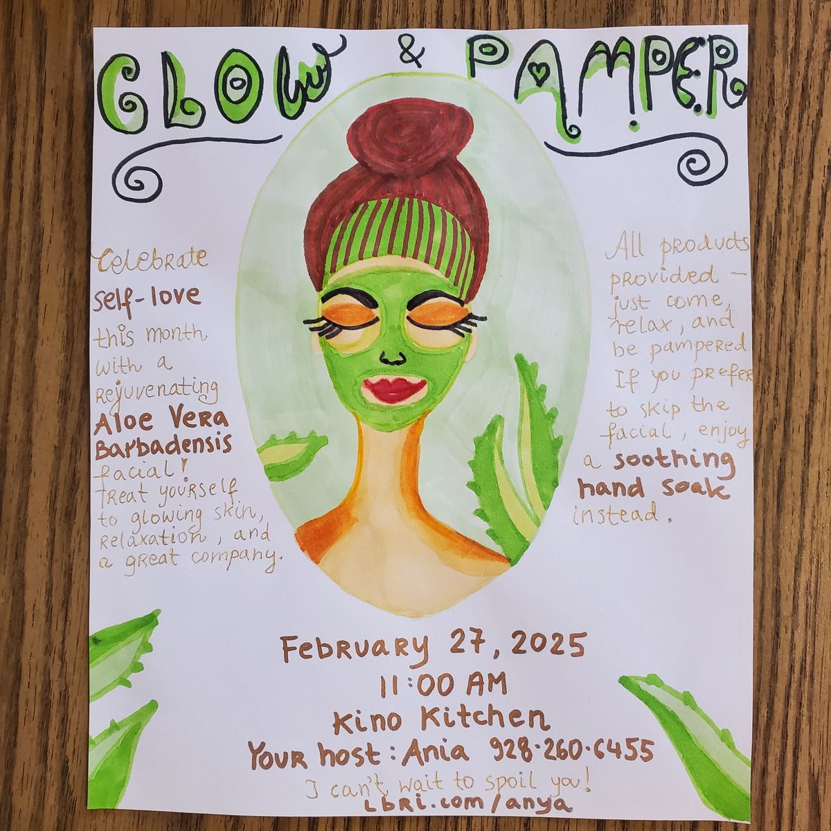 Valentine's Facial Party!