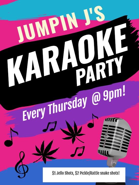 Karaoke at Jumpin J's Bar and Grill