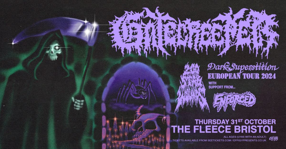 Gatecreeper plus 200 Stab Wounds and Enforced at The Fleece, Bristol