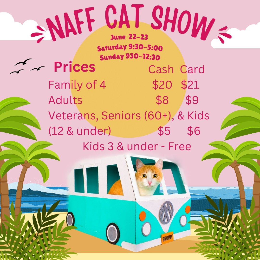 Cat Show hosted by NAFF, Huntsville, AL