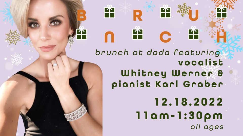 Sunday Brunch at DaDa with LIVE MUSIC from Whitney Werner and Karl Graber