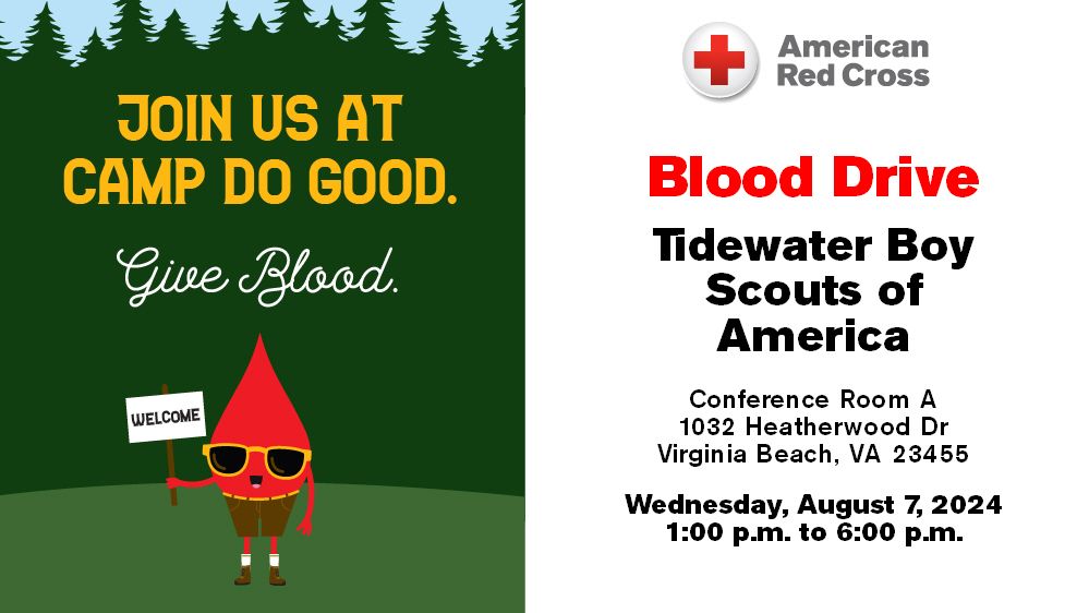 Scouting for Blood Drive