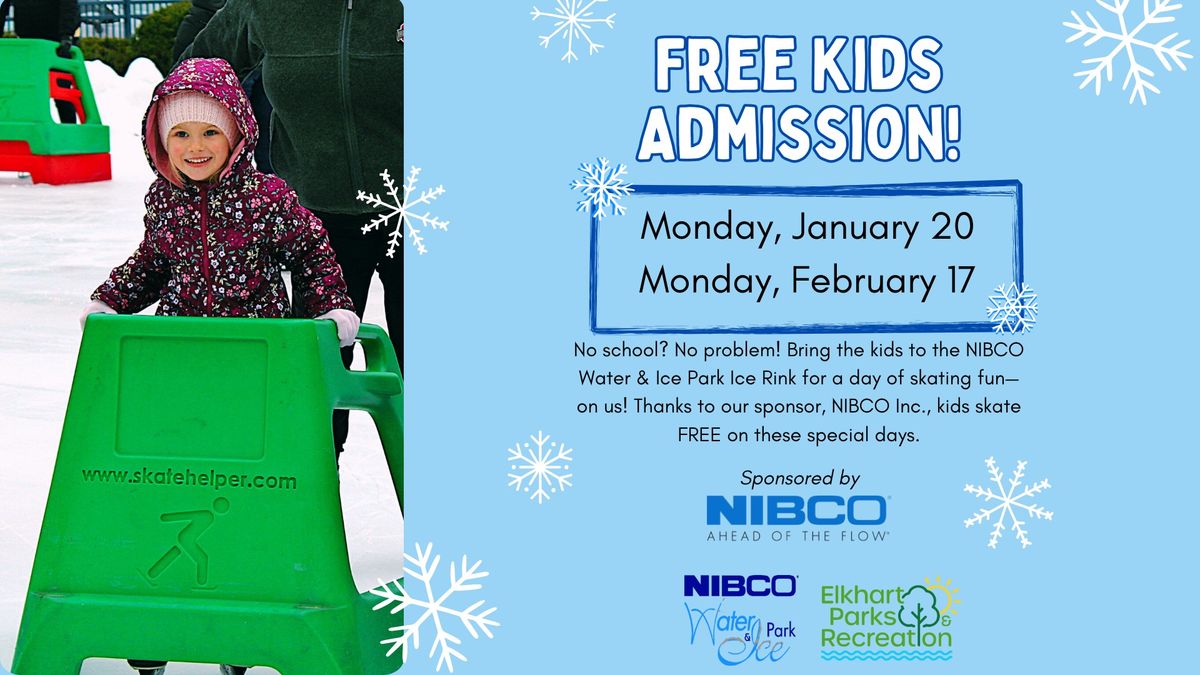 FREE Kids Admission at NIBCO Water & Ice Park