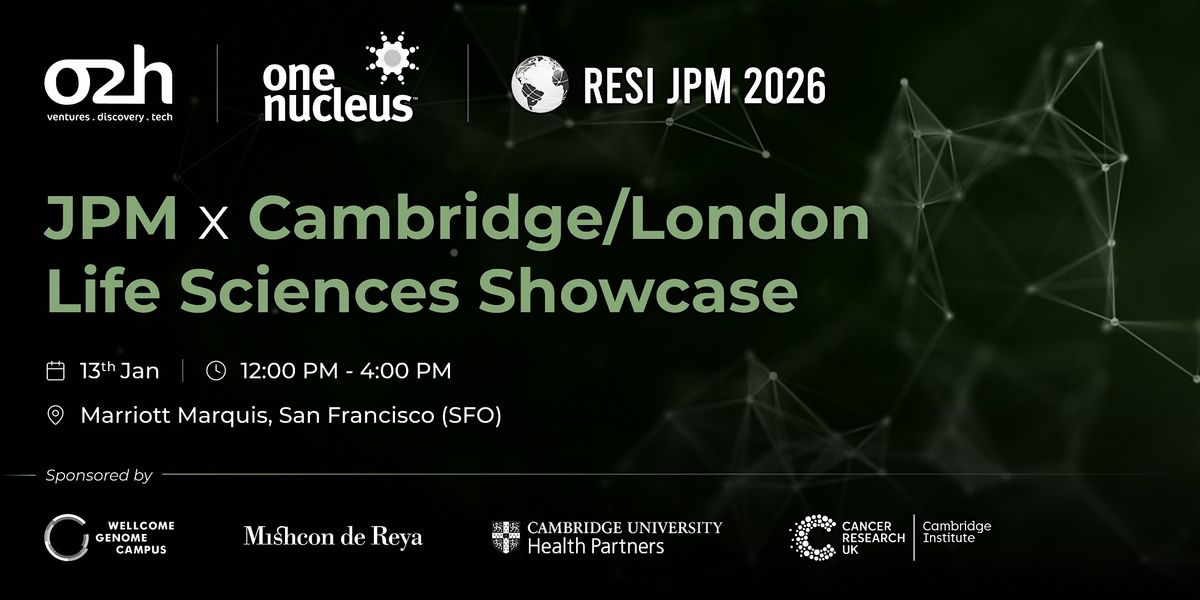 Register as a Company at JPM x Cambridge\/London Life Sciences Showcase