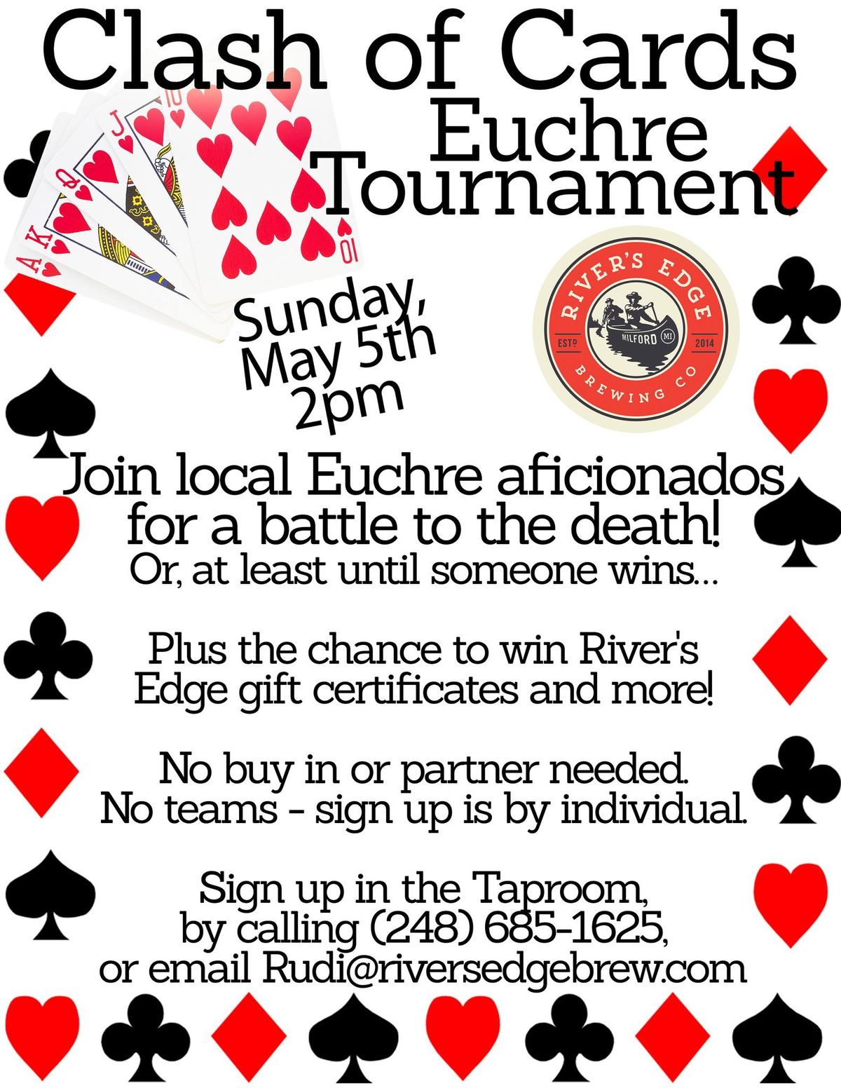 Clash of Cards! - Euchre Tournament