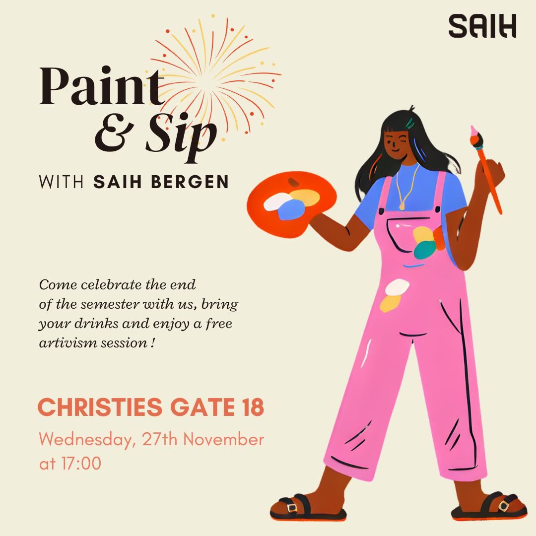 Paint & Sip with SAIH Bergen