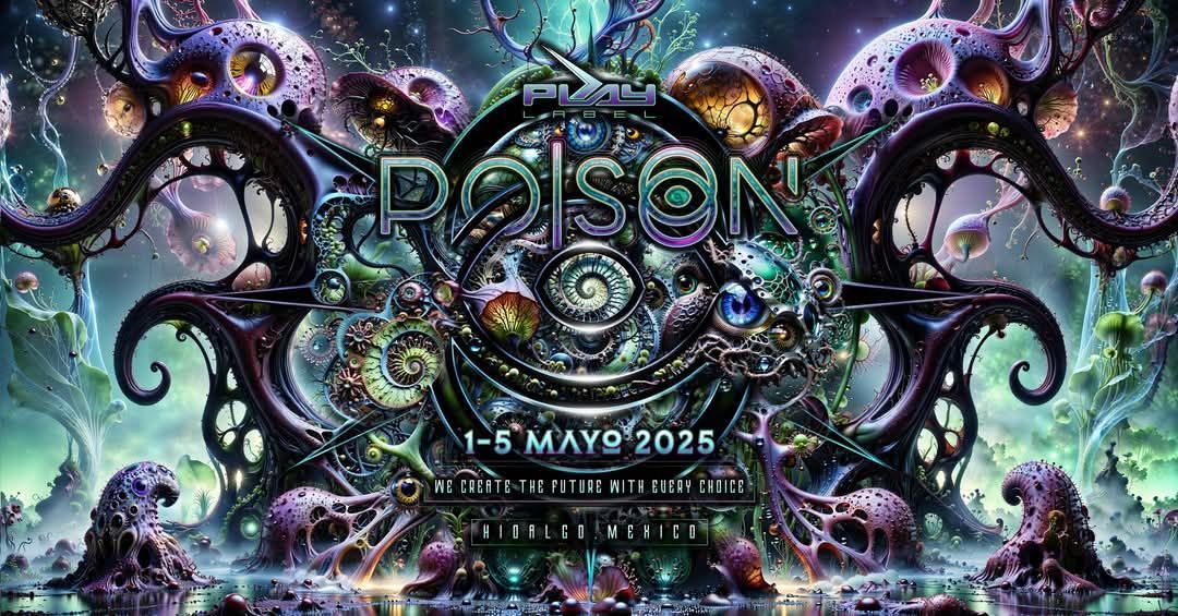 Tour oficial poison festival (GDL) by: newkreations y Cosmic travel 