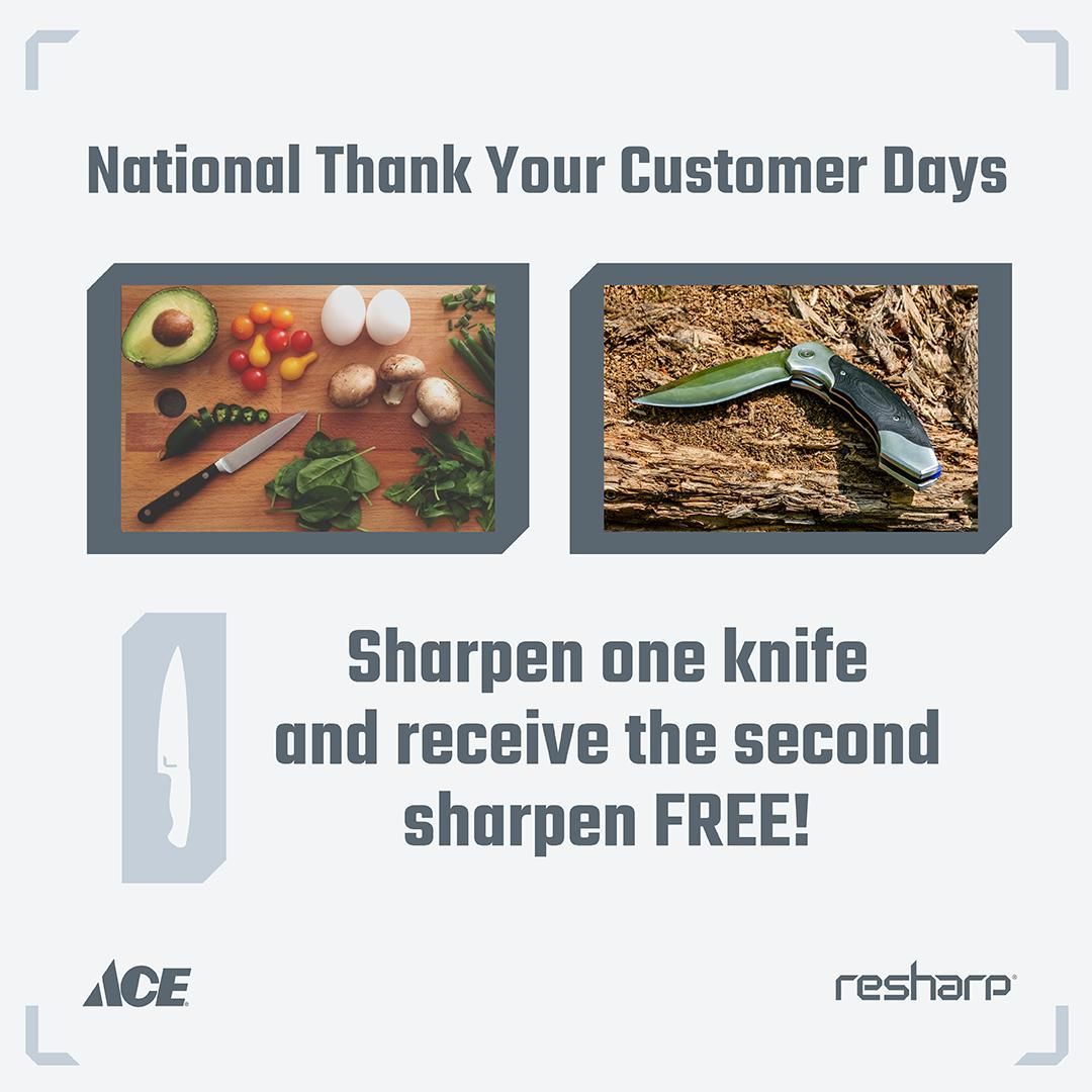 Resharp Thank Your Customer Event