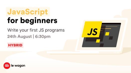 [Workshop] Get started with JavaScript!