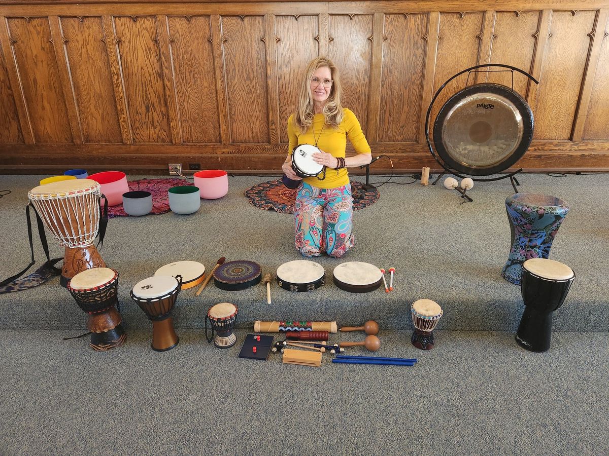 New Moon Sound Bath & Drumming