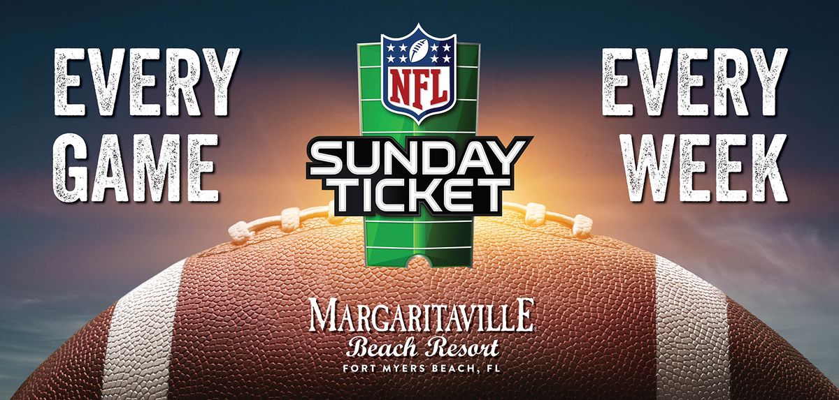 NFL Sunday Ticket at Margaritaville Beach Resort - Every Game, Every Week \ud83c\udfc8