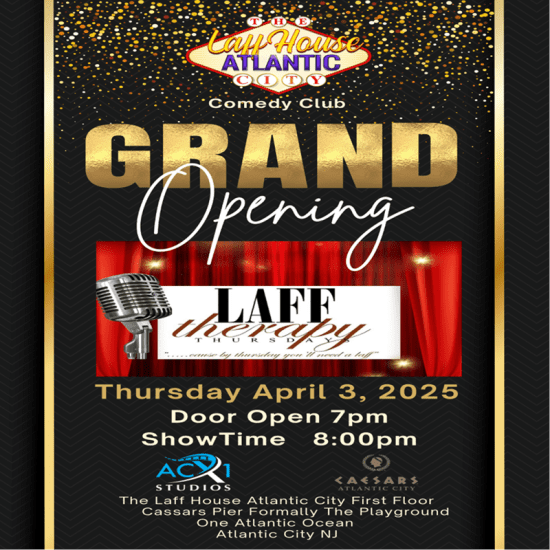 Laff Therapy Thursdays at The Laff House - Grand Opening Week