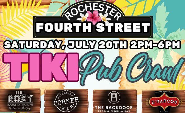 Rochester Fourth Street Tiki Pub Crawl