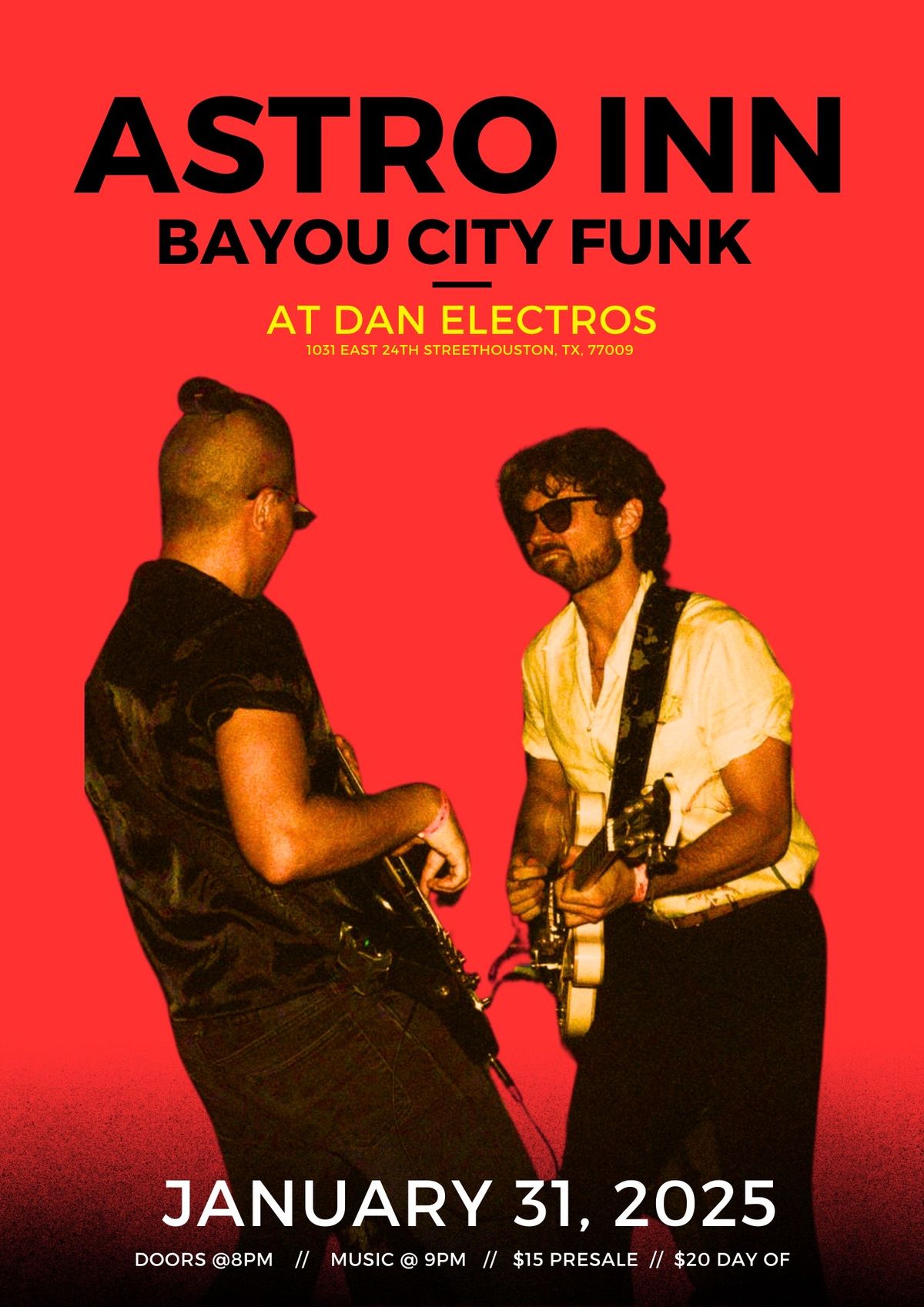 Astro Inn + Bayou City Funk