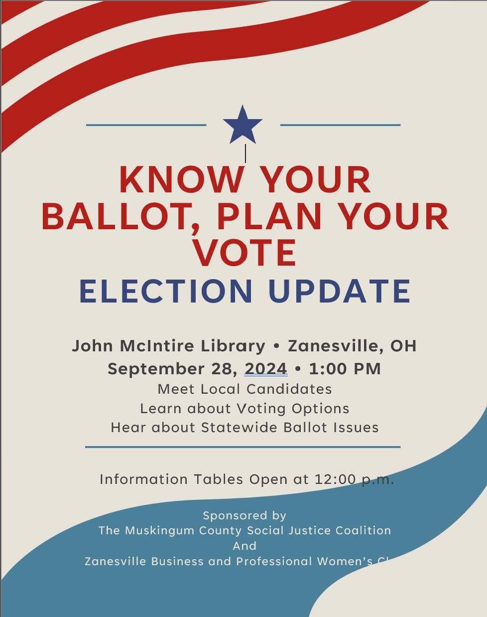 Know Your Ballot, Plan Your Vote