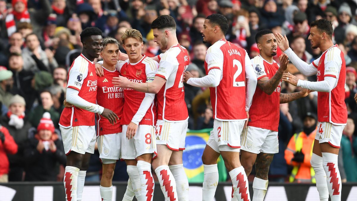 Arsenal FC vs Crystal Palace at Emirates Stadium