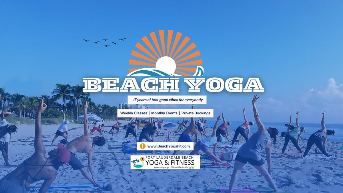 Beach Yoga Sunday Flow : A favorite since 2008