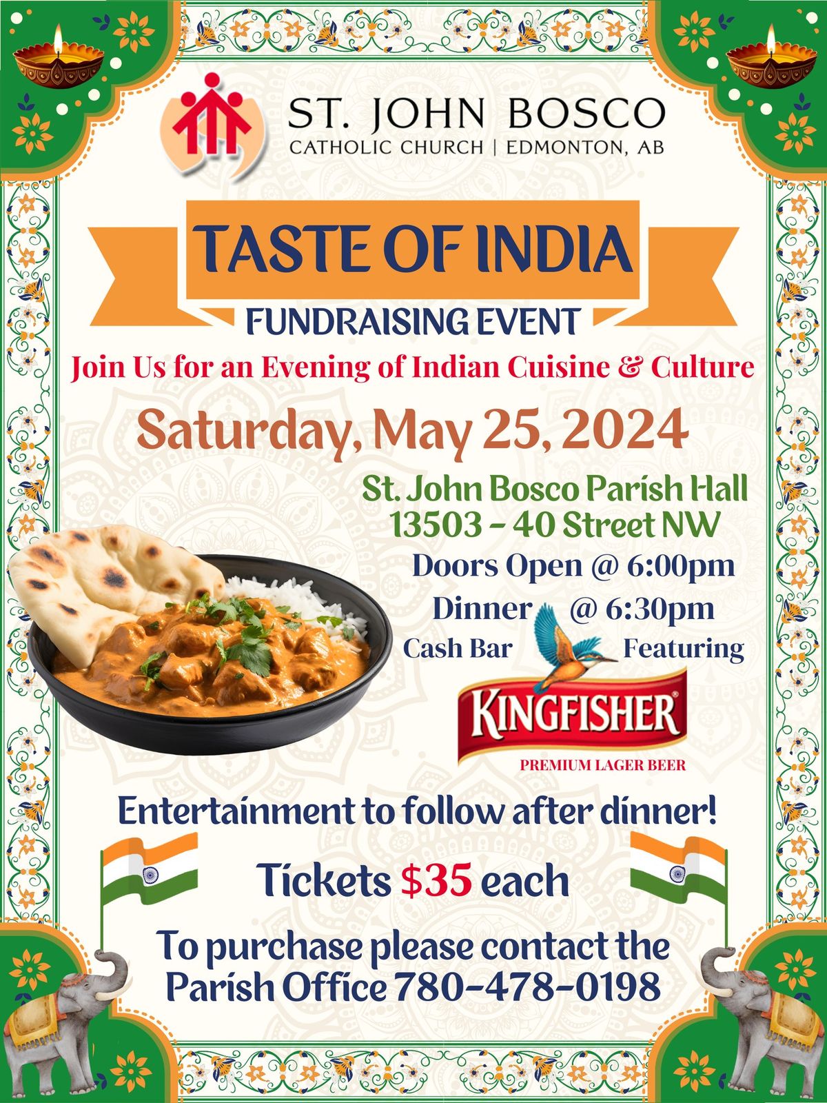 Taste of India - Fundraising Event