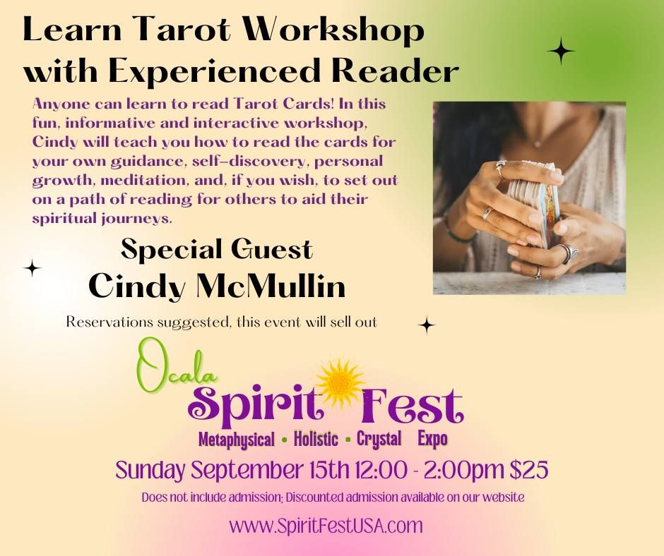 Learn Tarot Workshop at Spirit Fest\u2122 Ocala