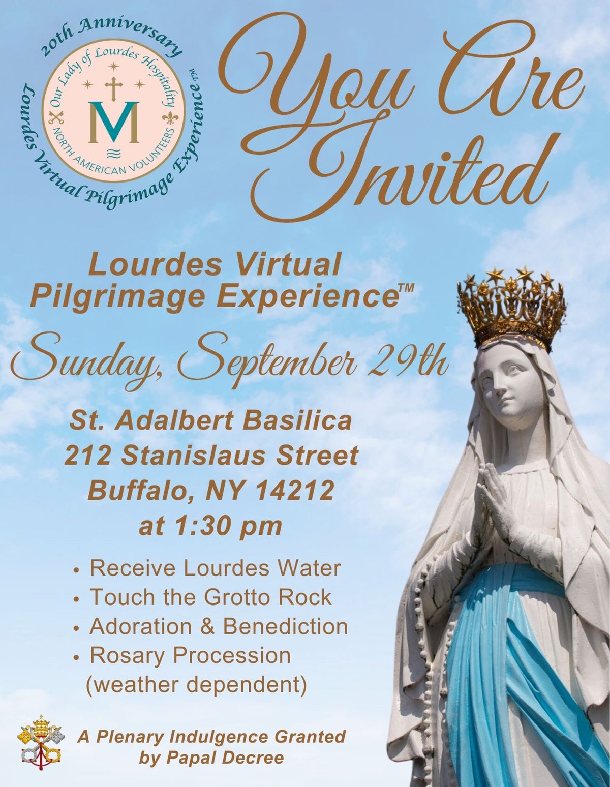 Lourdes Virtual Pilgrimage Experience