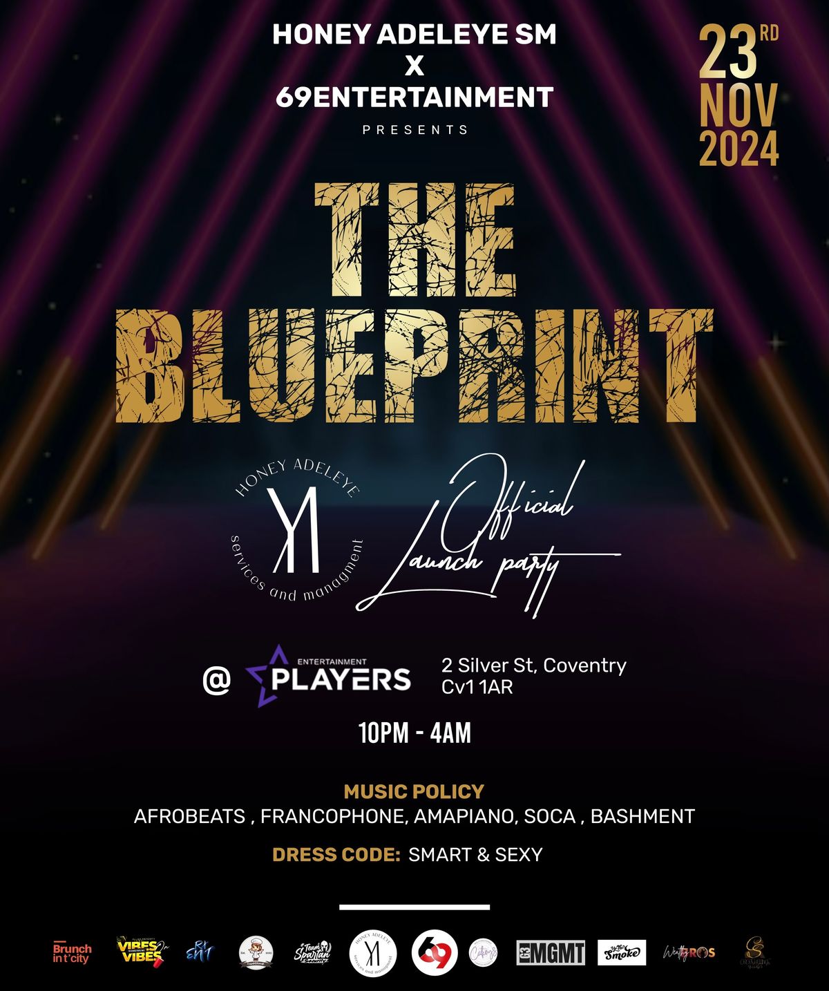 THE BLUEPRINT - HONEY ADELEYE LAUNCH PARTY X WEALTHYBROS ENT.