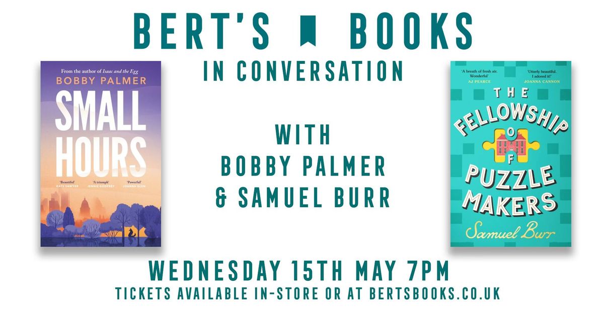 Meet the Authors - Bobby Palmer & Samuel Burr