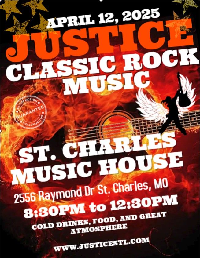 Justice "ROCKS" St Charles Music House