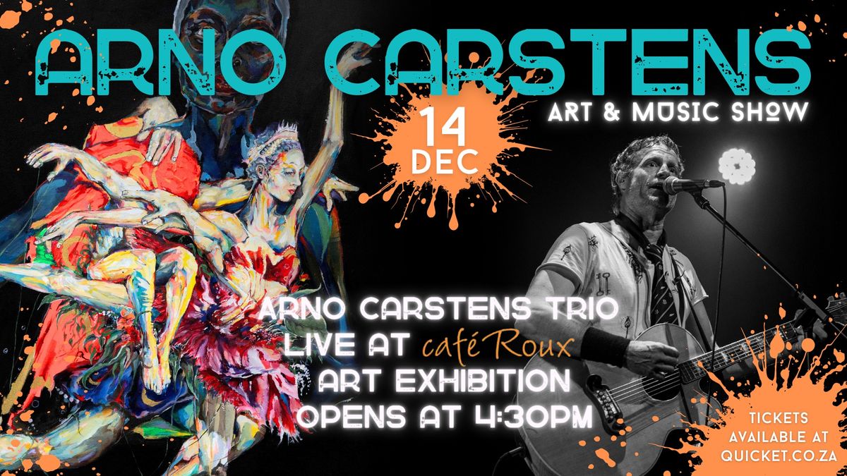 Arno Carstens Trio - A Summer Outdoor Concert!