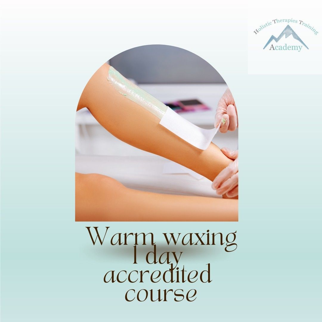 Warm Waxing 1 day accredited course