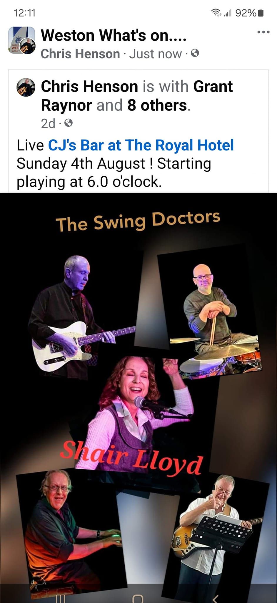 Swing Doctors Christmas Party 