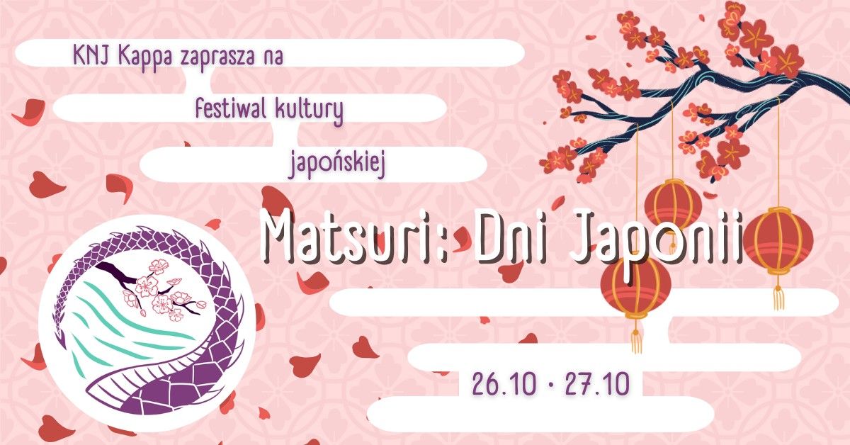 Matsuri: Dni Japonii - weekend z kultur\u0105 japo\u0144sk\u0105 na UJ