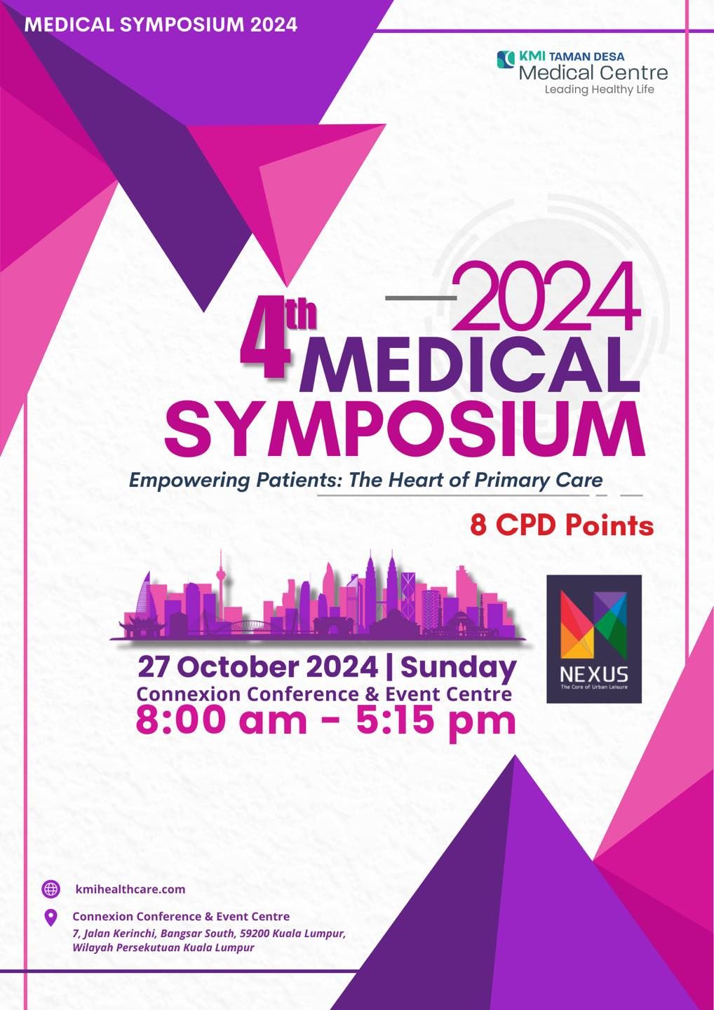 KMI TDMC 4th Medical Symposium 2024