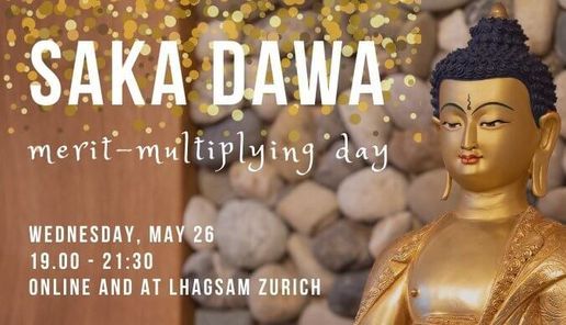 Saka Dawa (online and in the center)