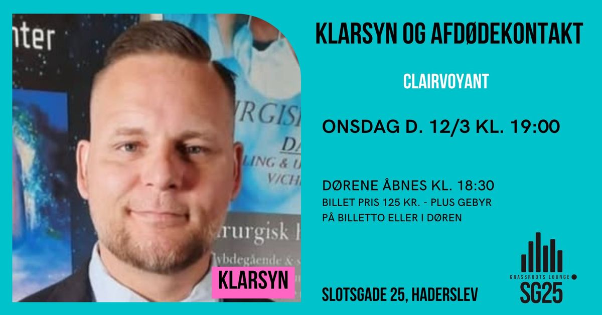 Klarsyn og afd\u00f8dekontakt