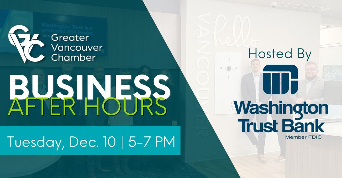  Business After Hours | Washington Trust Bank