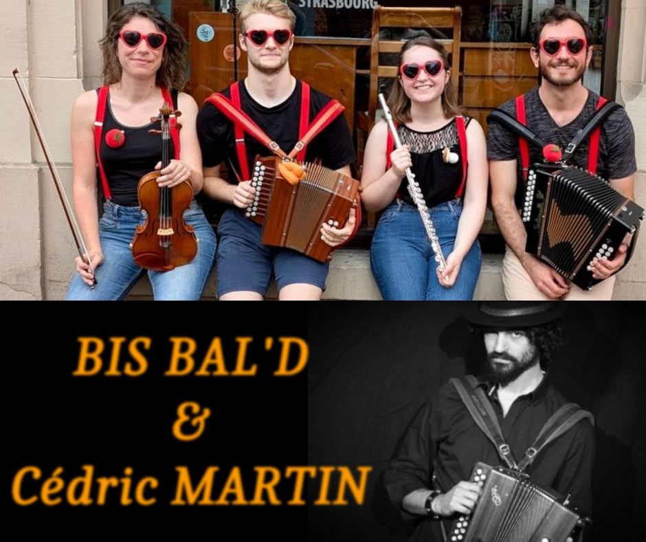 Bal au Foss\u00e9 ! avec Bis Bal'd et C\u00e9dric Martin solo !