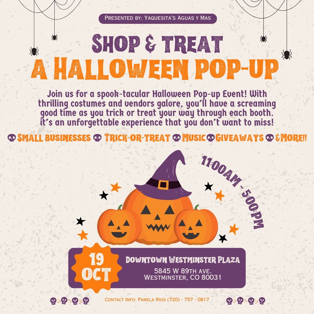 Shop & Treat A Halloween Pop-Up \ud83d\udc7b