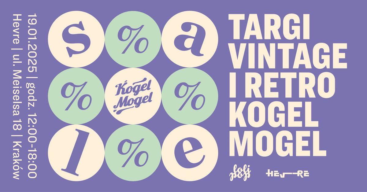 Targi Vintage i Retro Kogel Mogel w Hevre - SALE\u2728