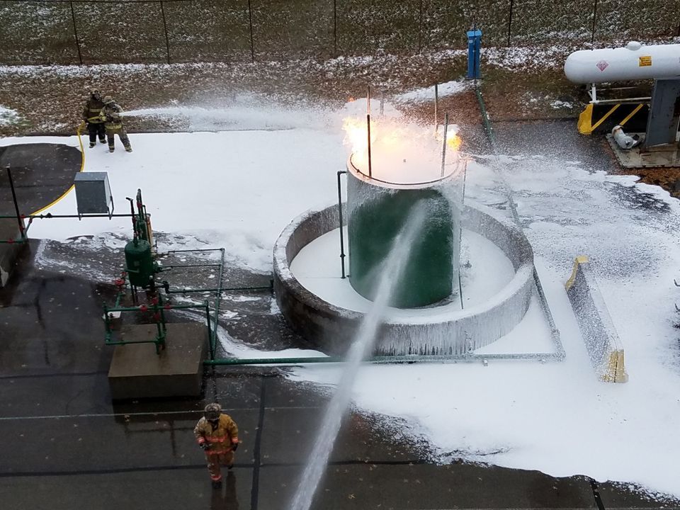 Foam Operations for the Engine Company, Allegheny County Fire Academy