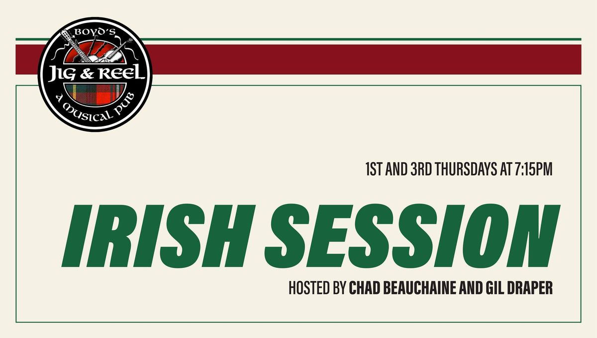 Irish Session with Chad Beauchaine and Gil Draper