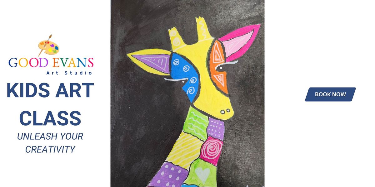 Kids Painting Class Giraffe (Lennox Cultural Centre)