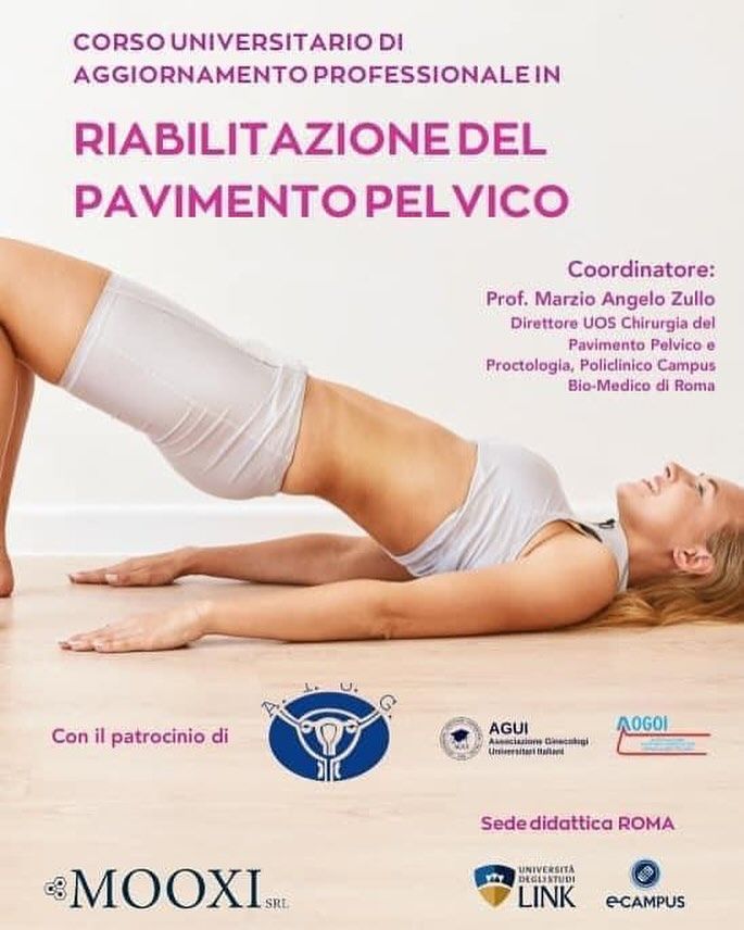 CORSO UNIVERSITARIO DI AGGIORNAMENTO PROFESSIONALE IN RIABLITAZIONE DEL PAVIMENTO PELVICO