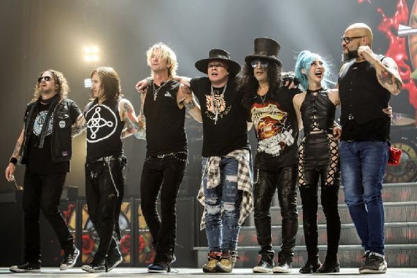 Guns N'Roses Warszawa 12.07.2025 Wyjazd z Katowic na koncert