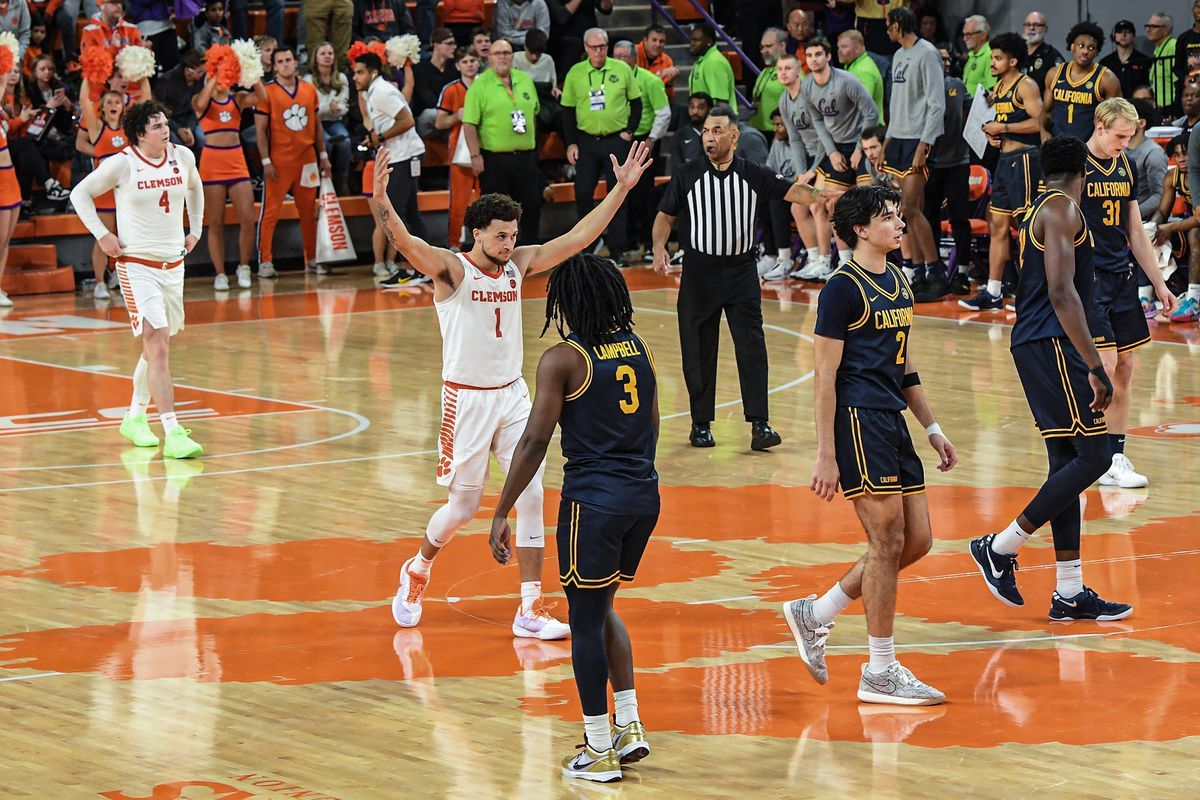 Clemson Tigers at California Golden Bears Mens Basketball at Haas Pavilion