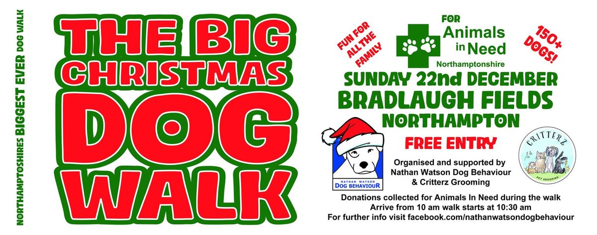 The BIG Christmas Dog Walk for Animals In Need 2024