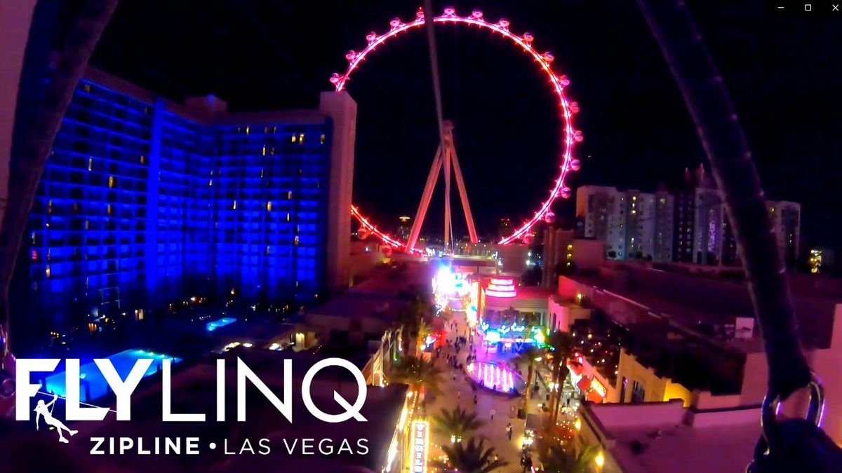 Fly LINQ Zipline at THE LINQ - Las Vegas