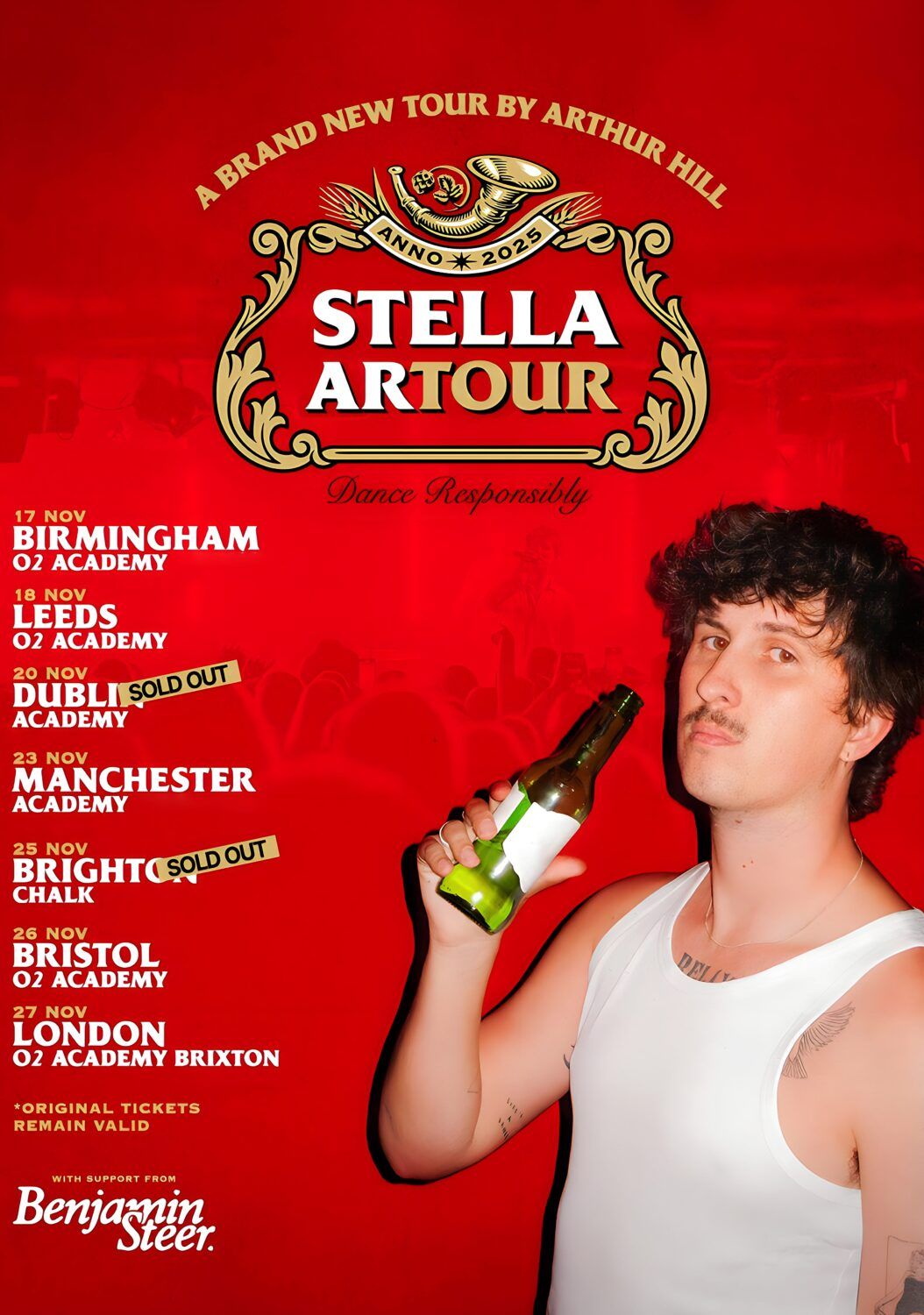 Arthur Hill Bristol Tickets