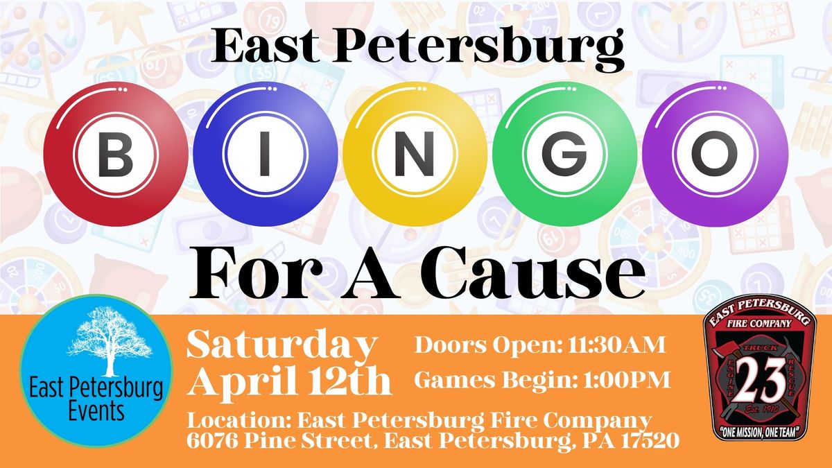 East Petersburg Bingo For A Cause