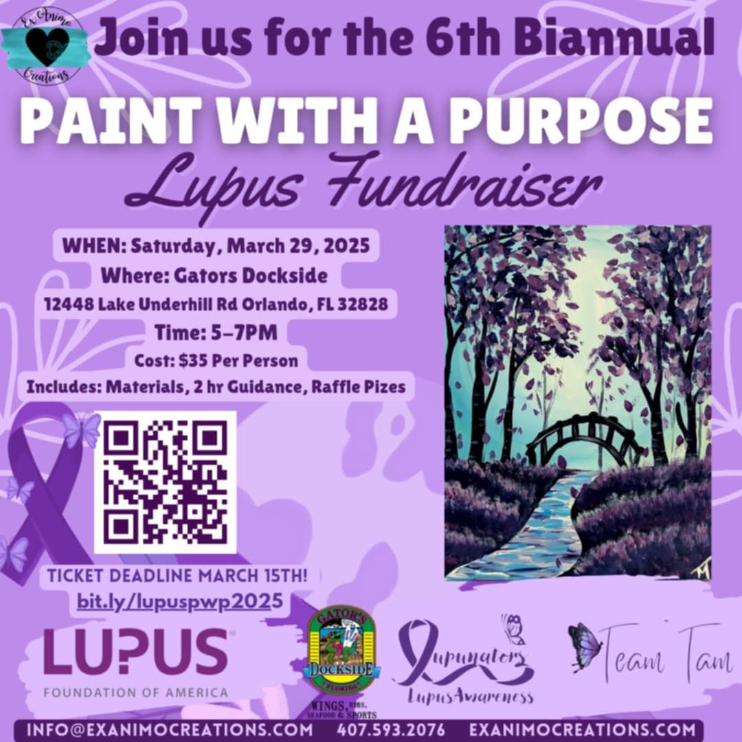 Paint With A Purpose Lupus Fundraiser 